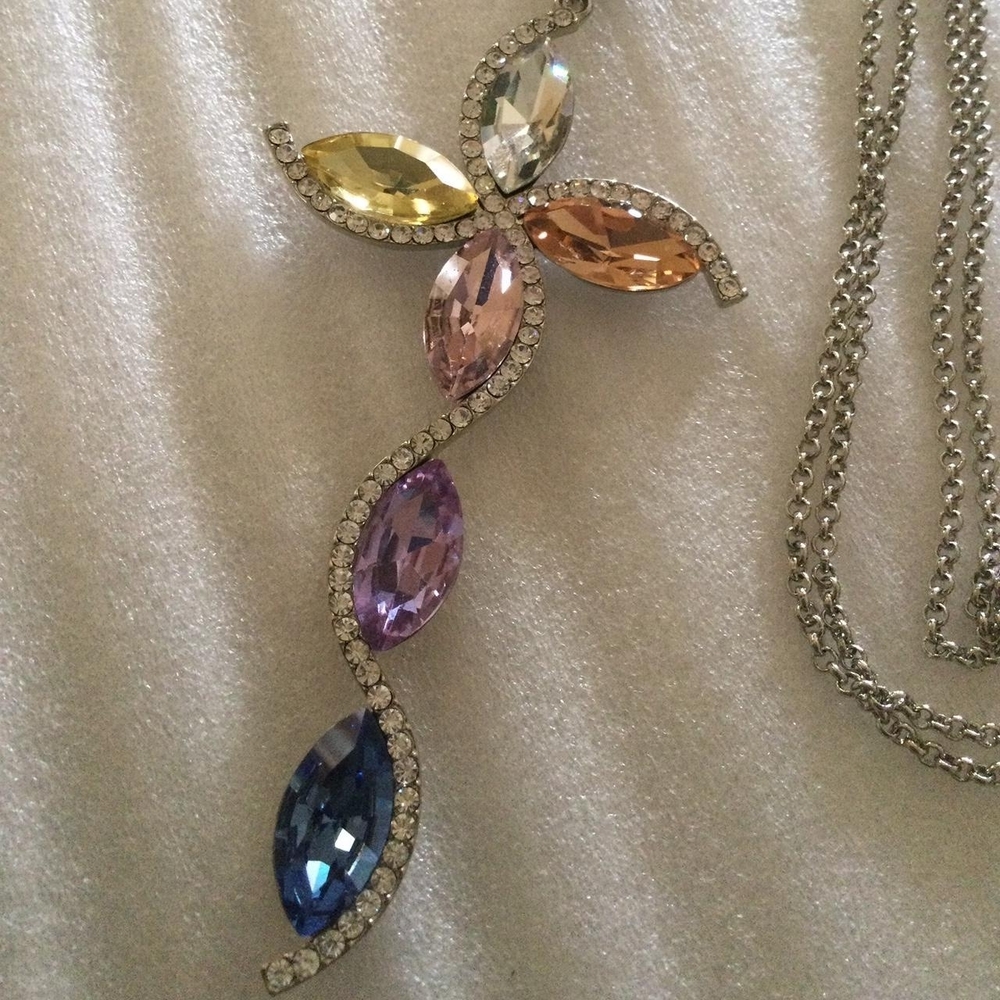 Jacqueline Kent Cross Necklace
